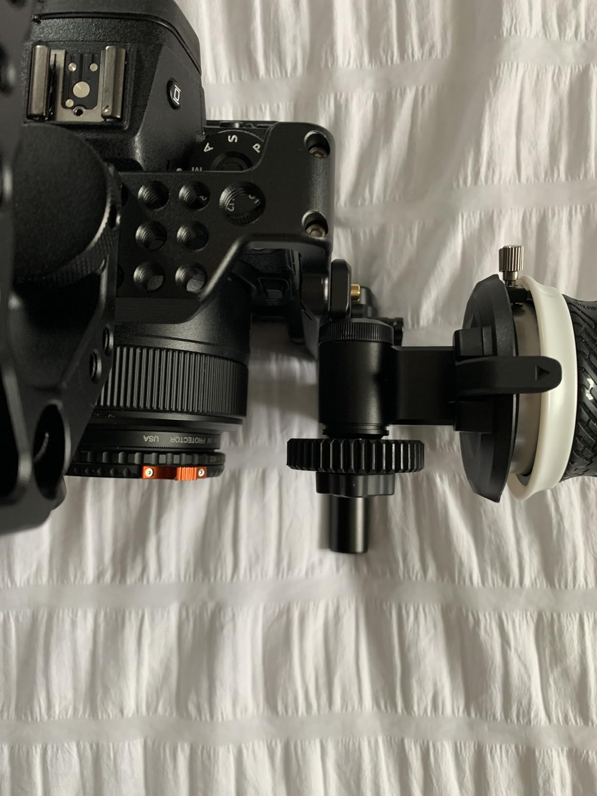 SmallRig Mini Follow Focus with A/B Stops and 15mm Rod Clamp for DSLR and Mirrorless customer photo 1