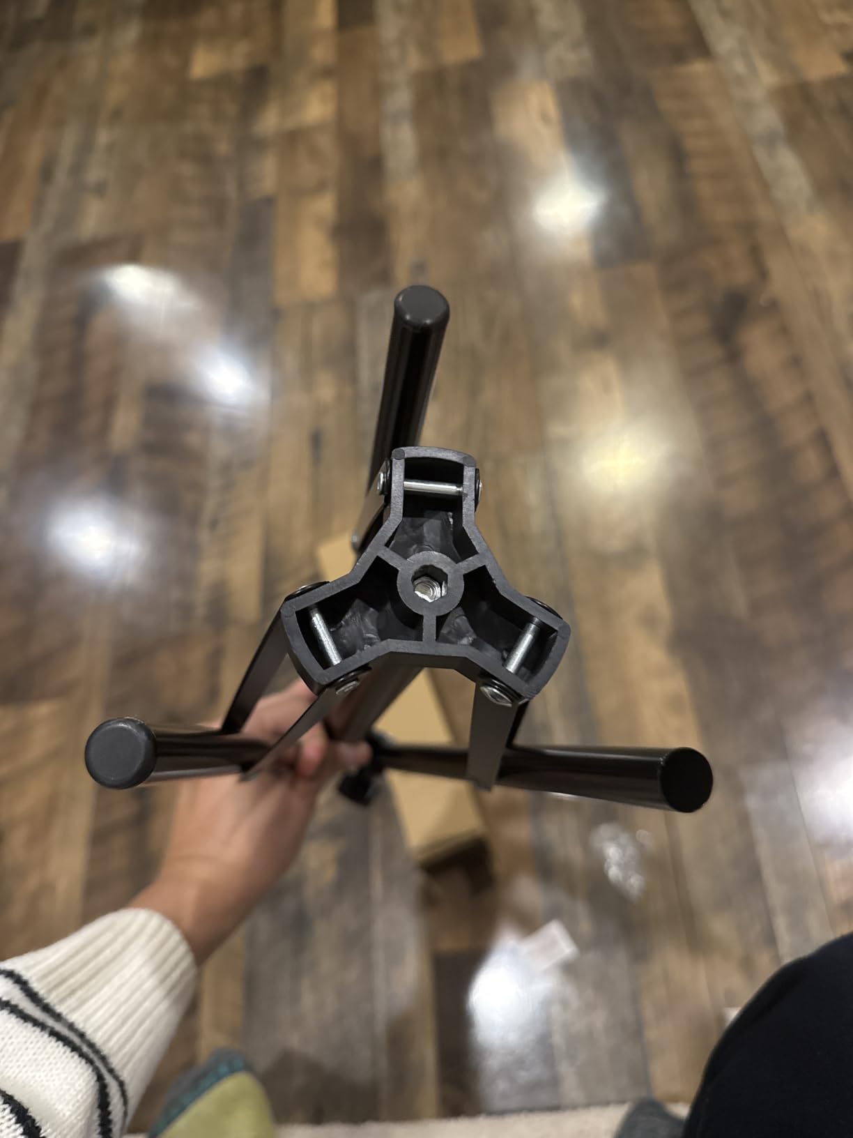 2in1 Tripod Extension Rod 59in Adjustable Selfie Stick with Phone Clip for DJI OM4 SE 5/Osmo Mobile 6 3 2/Feiyu Zhiyun and More Hand Held Gimbal Stabilizer Accessories customer photo 2