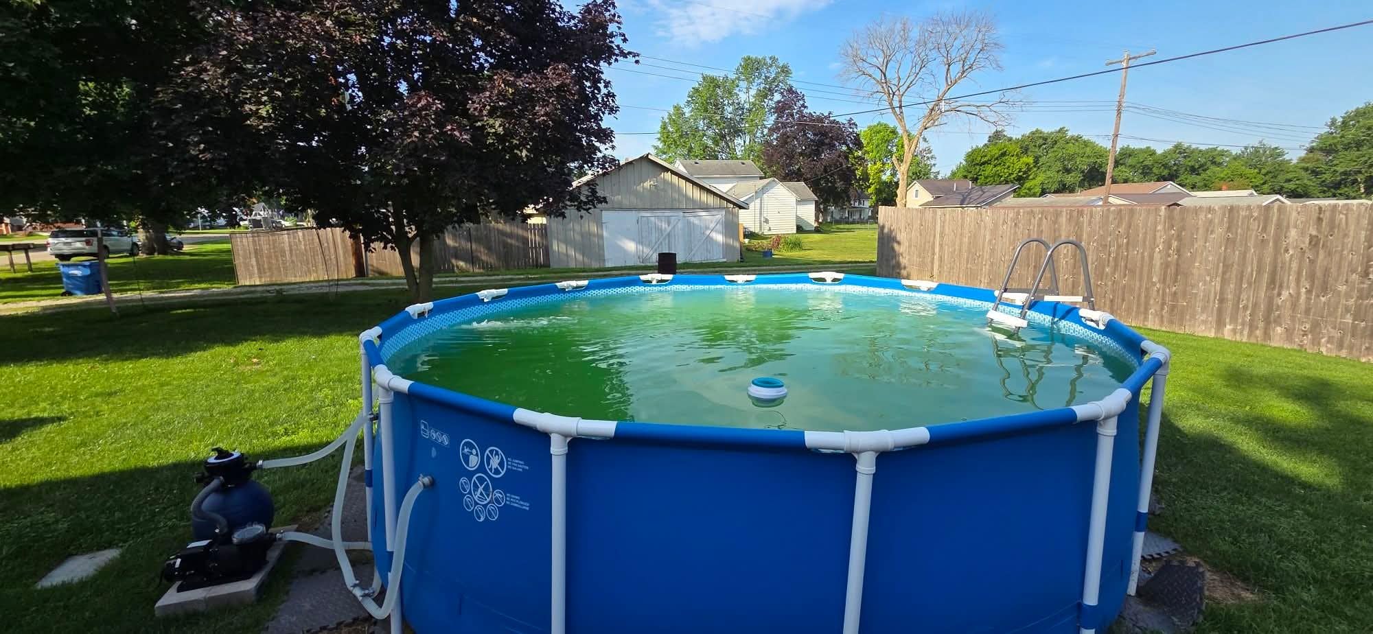 Swimline HYDROTOOLS Above-Ground Pool Cartridge Tank & Replacement Filter Element - 50 Sq. Ft. High-Performance Filtration, Sure-Flo Pro System, Pump or Base Not Included customer photo 2