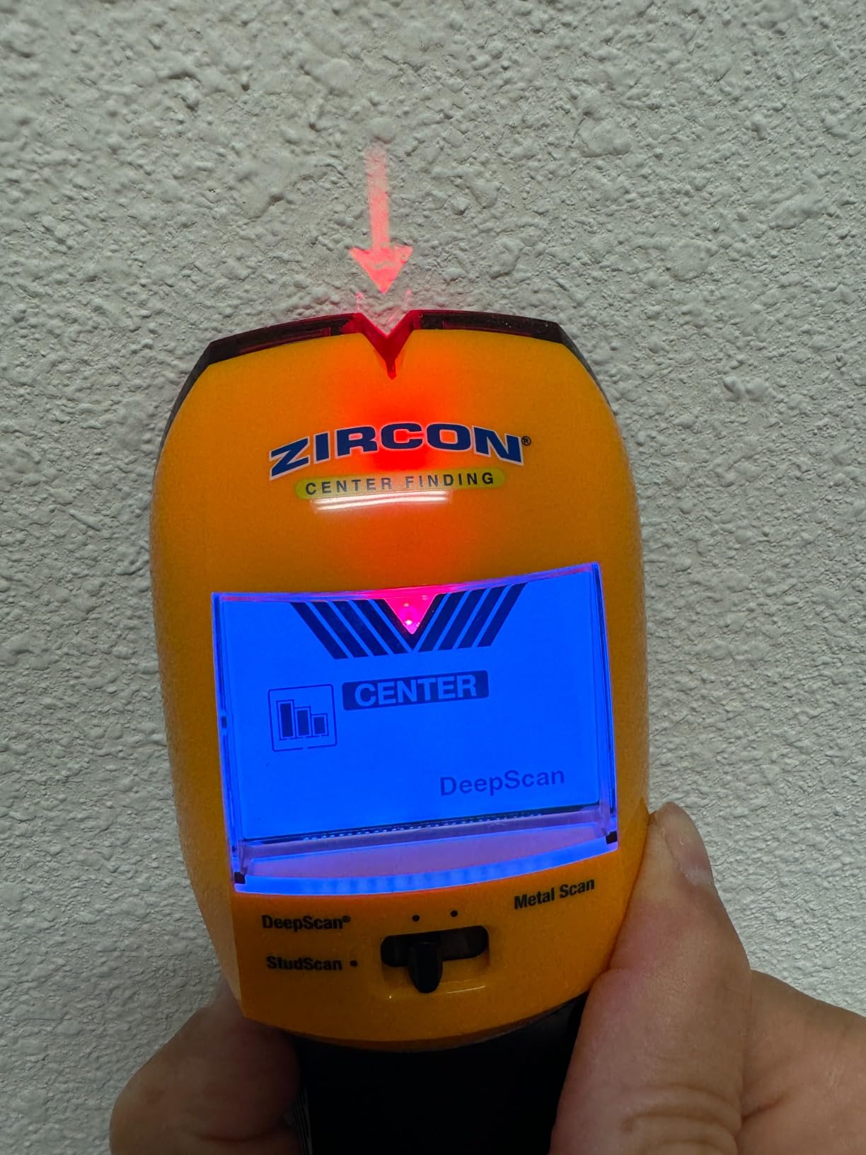 Zircon MultiScanner A200 Stud Finder Wall Scanner Edge and Center Finding | Find studs before you drill, Detects live AC wiring, Find wood studs, Find metal studs customer photo 2
