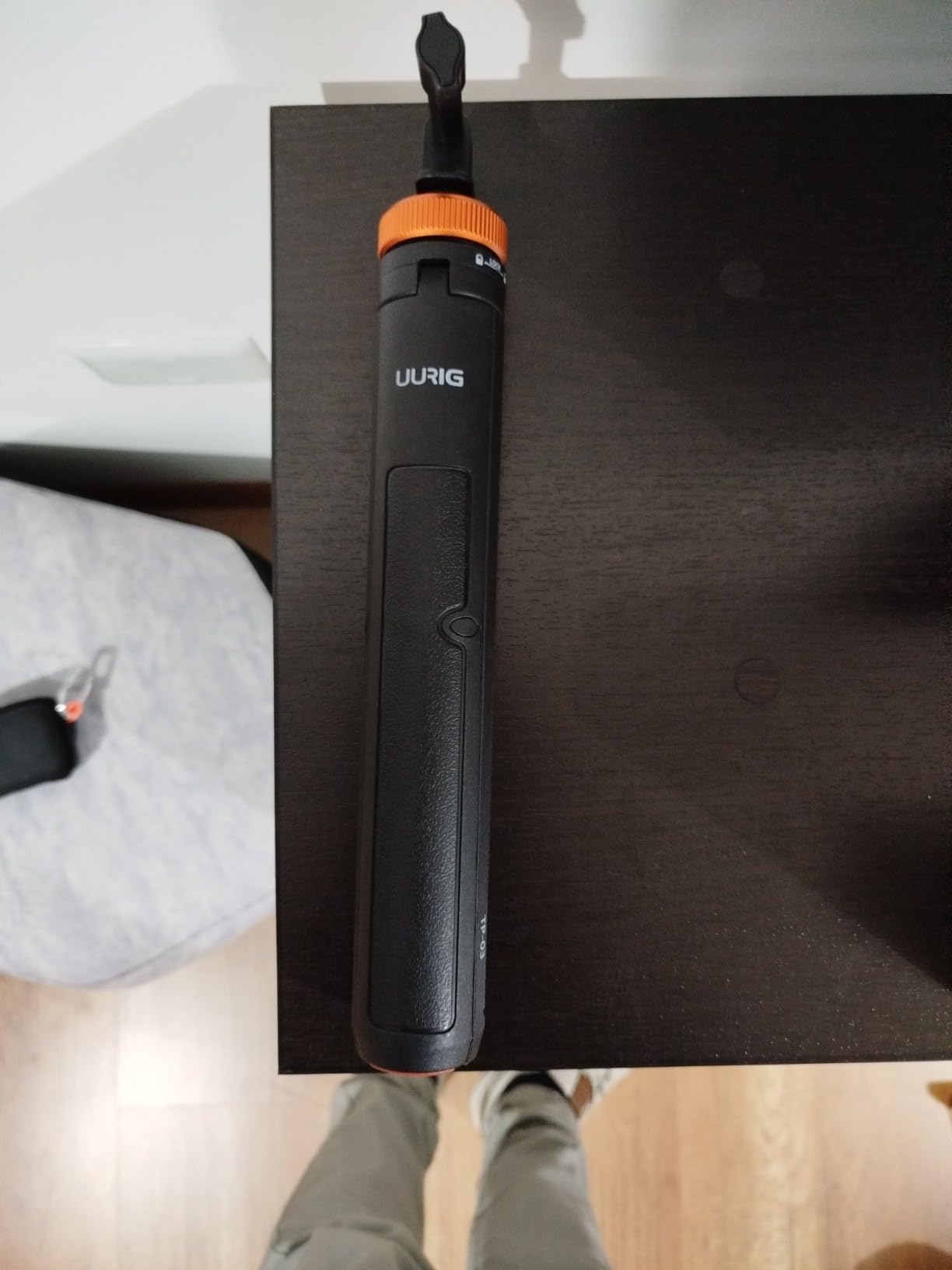 UURig Telescopic Selfie Stick Long with Tripod, Waterproof Hand Grip, for Insta360X5/X4, GoPro Hero 13 12 11 10 9 8 7 6 5 4 3 2, Fusion, Max, Session, AKASO, SJCAM, DJI OSMO Action 6/5Pro/4/3 GoPro customer photo 2