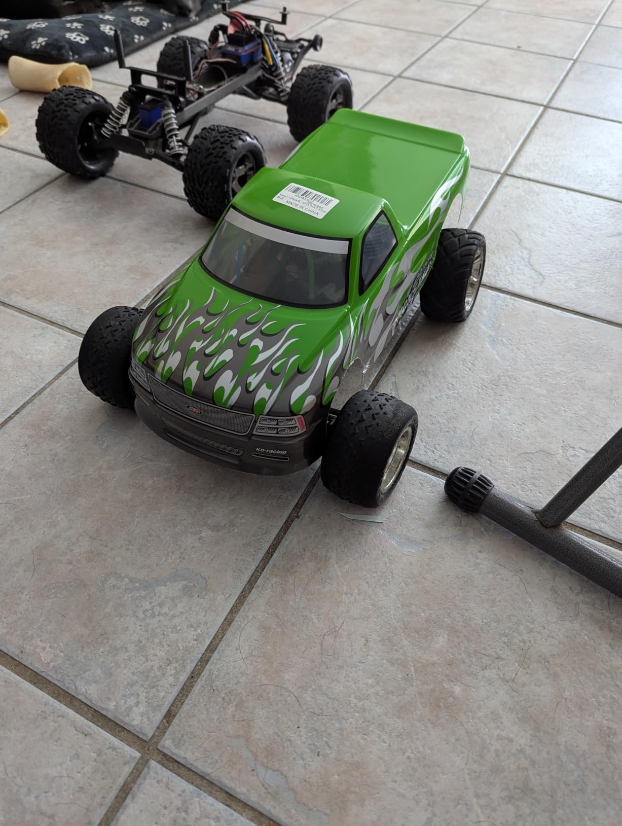 Manrock 1/10 Scale RC Painted Drift Racing Touring Onroad Car Body Shell for Pick Up Truck T-10 Green customer photo 1