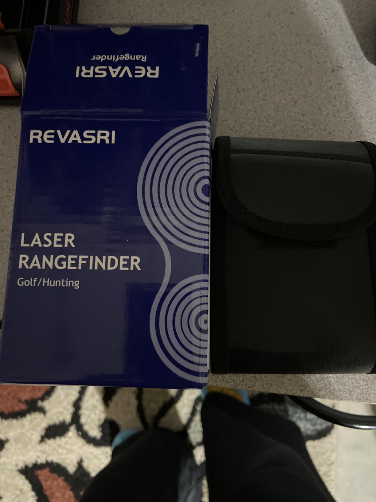 REVASRI Hunting Laser Rangefinder with Rechargeable Battery 1000 Yards Hunting Range Finder with Target Acquisition Technology Easy-to-Use Clear Accurate Rangefinders for Hunters customer photo 2