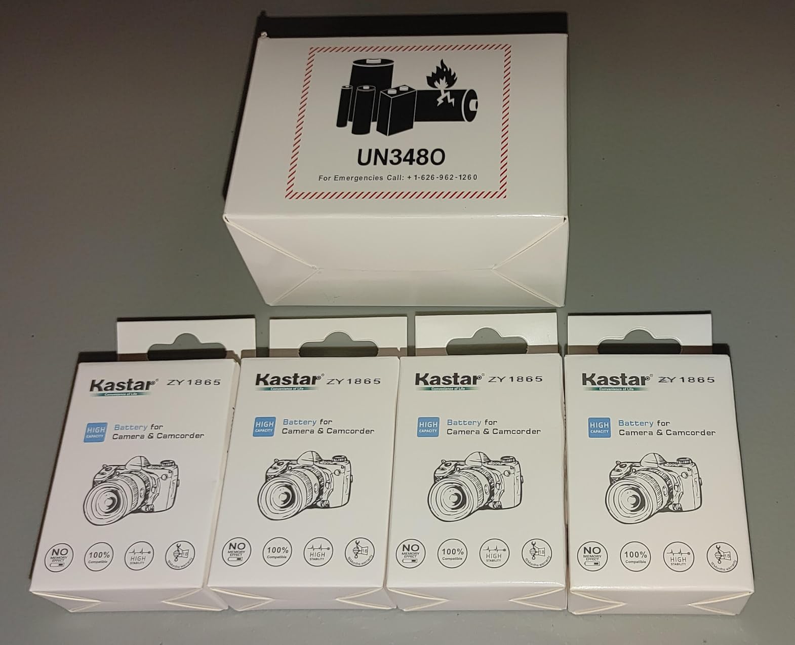 Kastar 4-Pack Replacement Battery for Zhiyun Handheld Gimbal Stabilizer Crane V1 / Crane 2 / Crane 2S / Crane 3S / Crane 3S Pro / Crane 3SE / Crane 3 LAB / WEEBILL-S / WEEBILL LAB / WEEBILL 3 customer photo 2