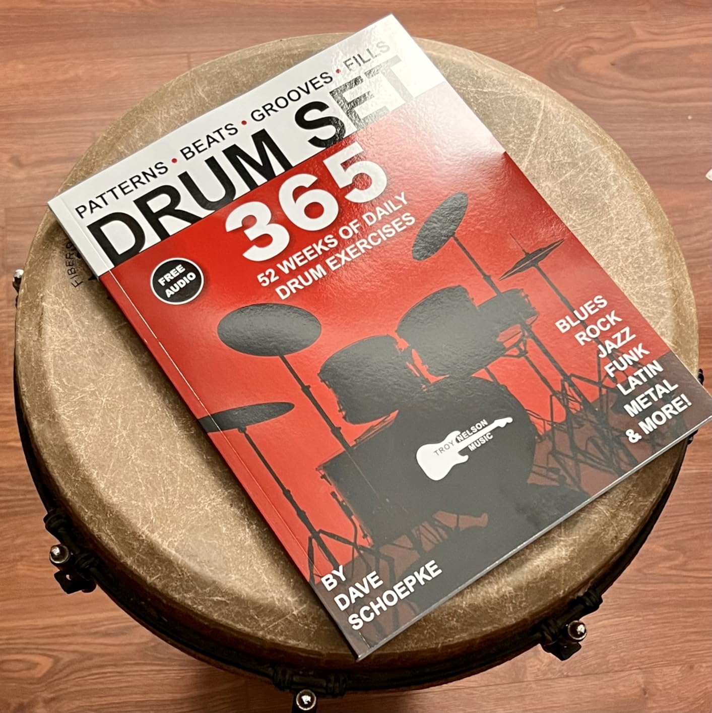Drum Set 365: 52 Weeks of Daily Drum Exercises-Master Essential Drum Patterns, Beats, Grooves, and Fills (Music 365) customer photo 1