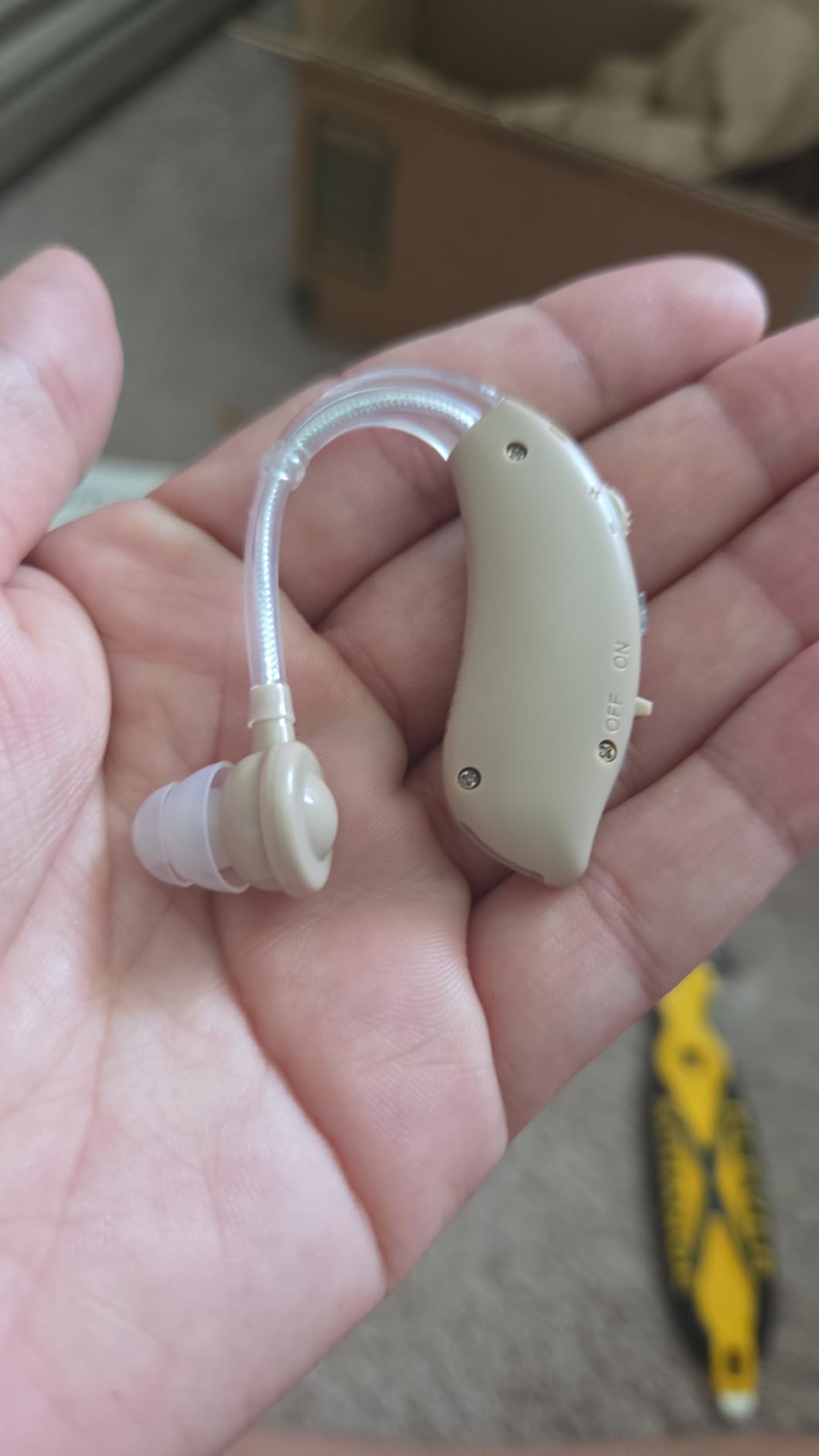 DELLONA High-Performance Hearing Aids for Seniors, OTC Rechargeable Hearing Aid for People with Severe Hearing Loss with Intelligent Noise Reduction (Pair), 4 Modes - Comfortable Hearing Aid Devices for Elderly, Over The Counter Hearing Aids customer photo 2