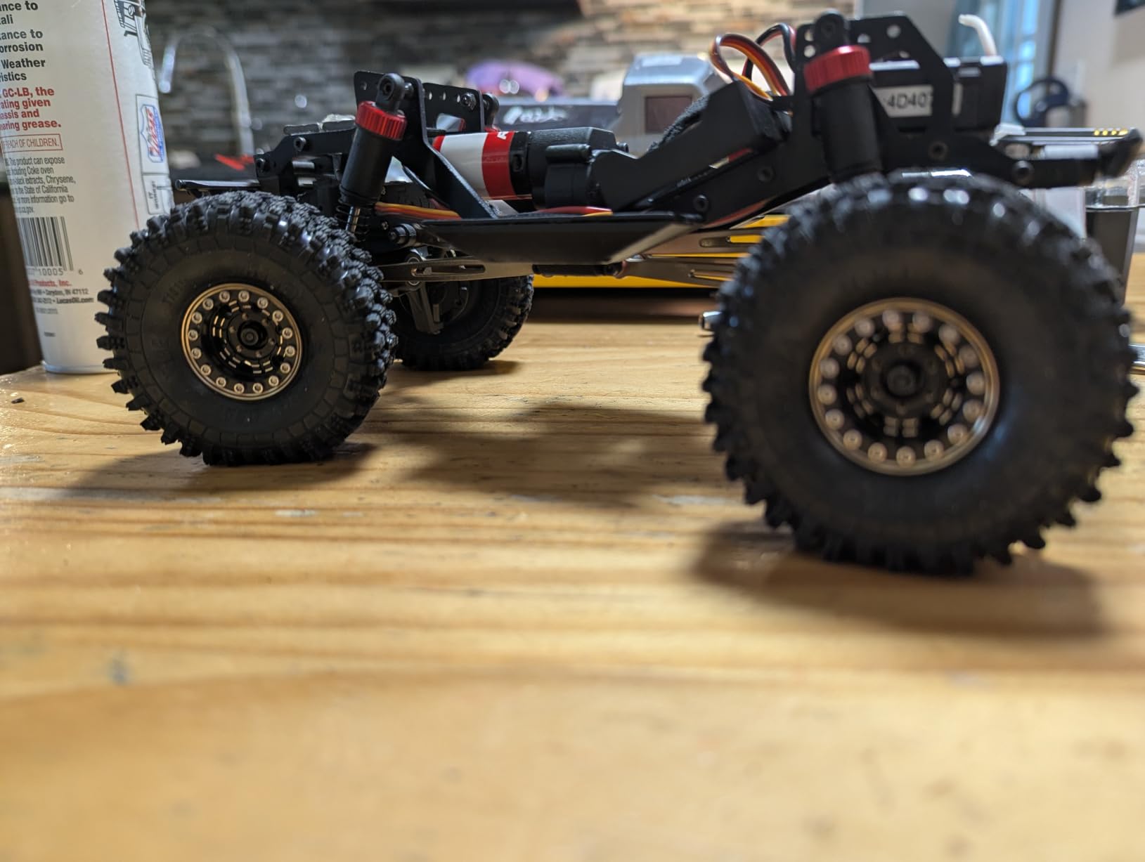 INJORA 1.0 Brass Beadlock Wheel and Tires for 1/18 TRX4M 1/24 SCX24 FCX24 customer photo 2