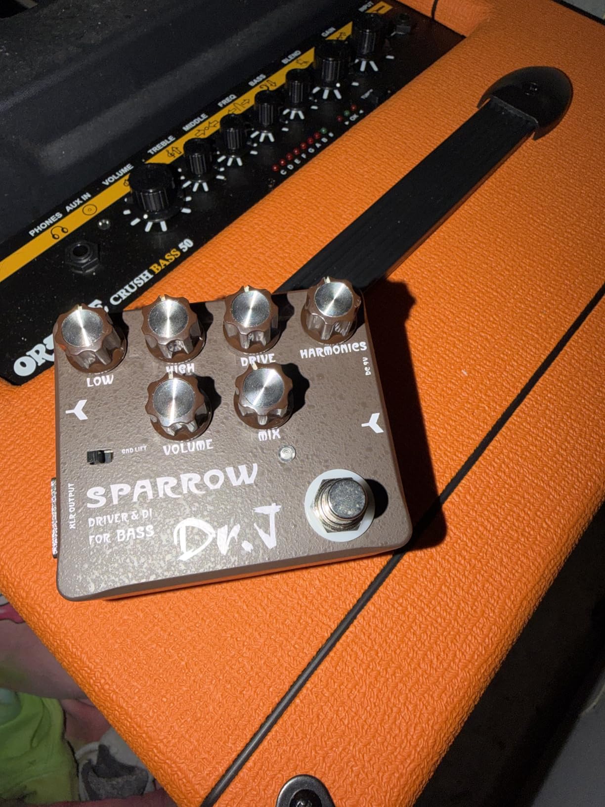 JOYO Bass Overdrive Pedal Effects from Rock to Metal Specially Design for Bassist (Dr.J Series D52) customer photo 1