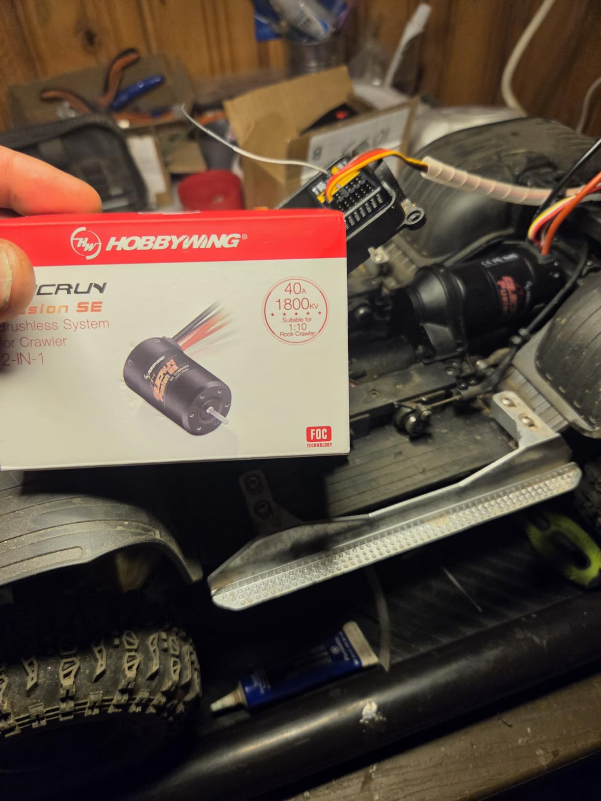HOBBYWING Quicrun Fusion SE 540 Spec (Fusion SE 1800KV) customer photo 1