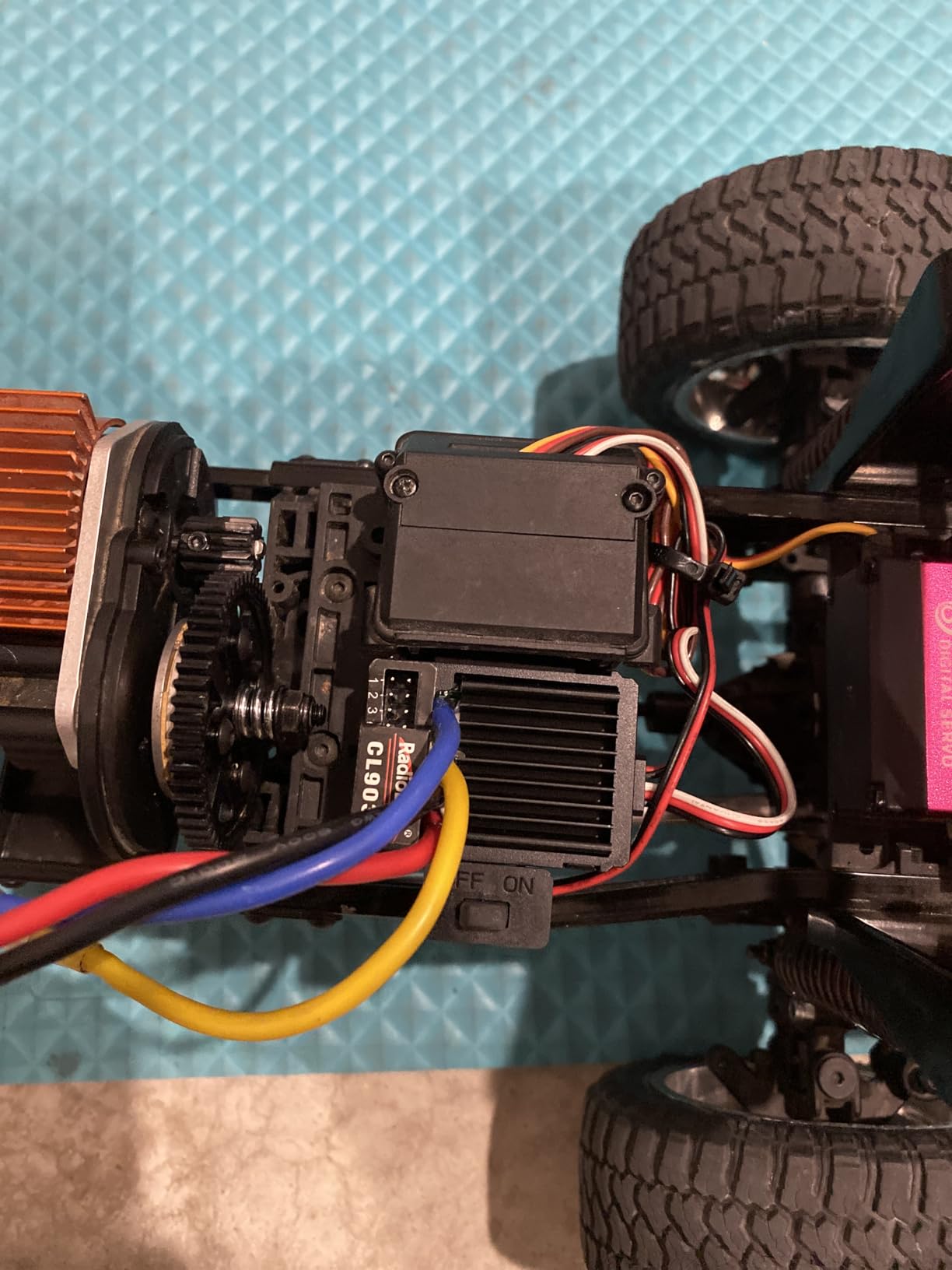 Radiolink CL9030 90A 2S-4S RC Brushed ESC Waterproof 5A BEC 5.5V/7.5V customer photo 2
