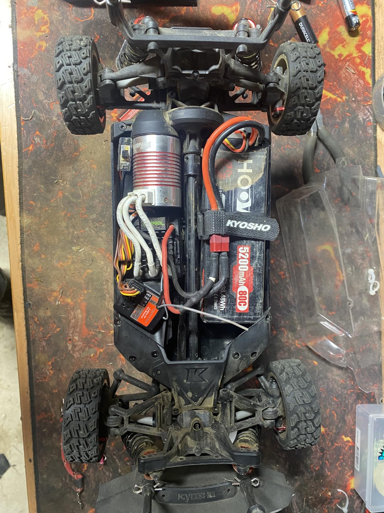 HOOVO 2S Lipo Battery 7.4V 7200mAh 100C RC Lipo Battery Pack TR Plug 2 Pack, Hard Case Compatible with 1/8 and 1/10 RC Truck Vehicles Truggy Buggy Racing Models customer photo 2