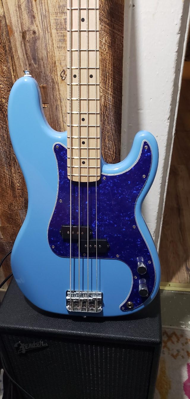 Fender Squier Sonic Precision Bass, California Blue, Maple Fingerboard customer photo 2