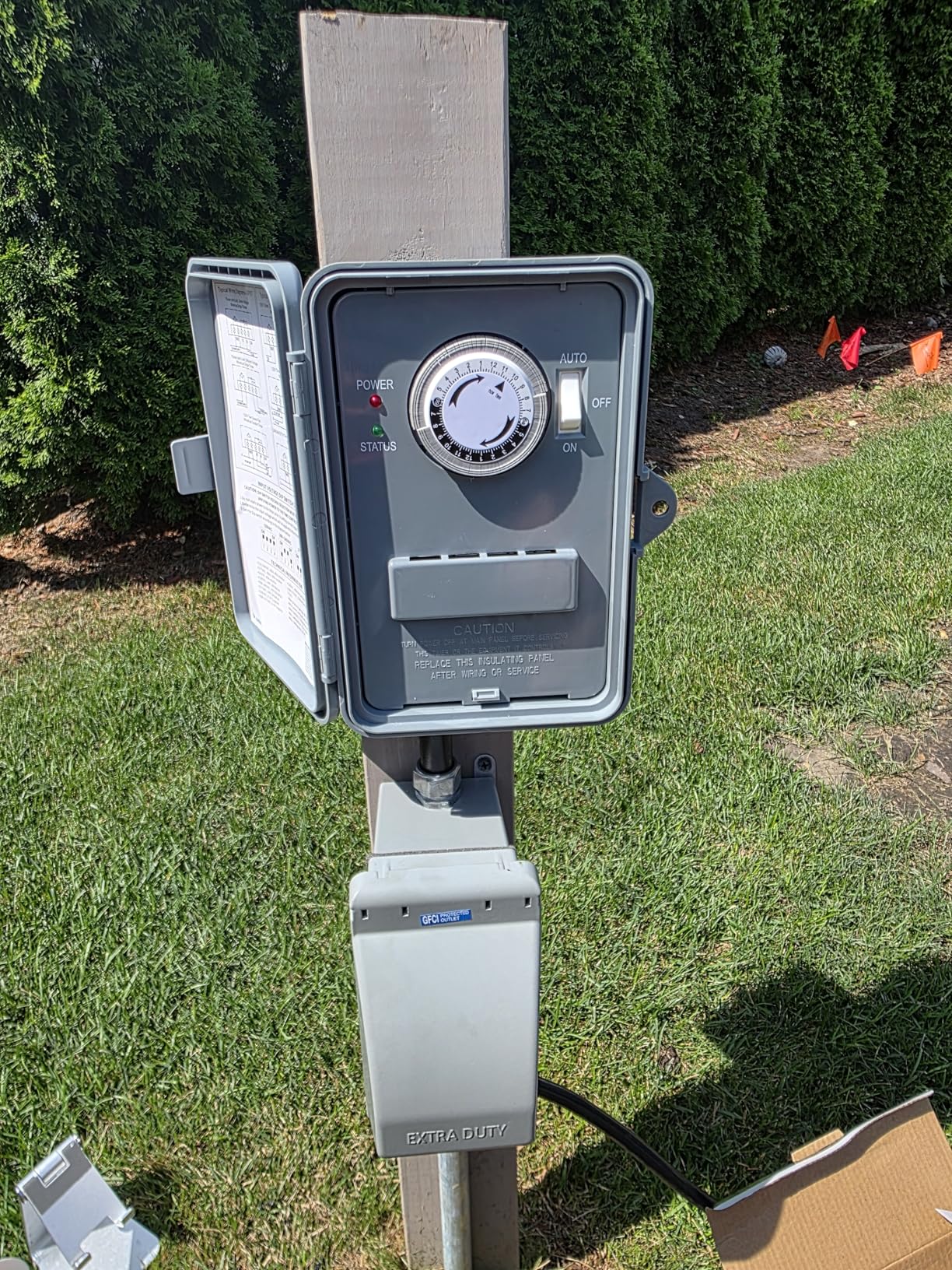 BN-LINK Pool Pump Timer, Outdoor Mechanical Timer Box, Heavy Duty 24 Hour Programmable, 2HP 40A Max, 120, 240, 277 VAC, for Pool Pump, Water Heater, Fans, SPA, ETL Listed customer photo 2