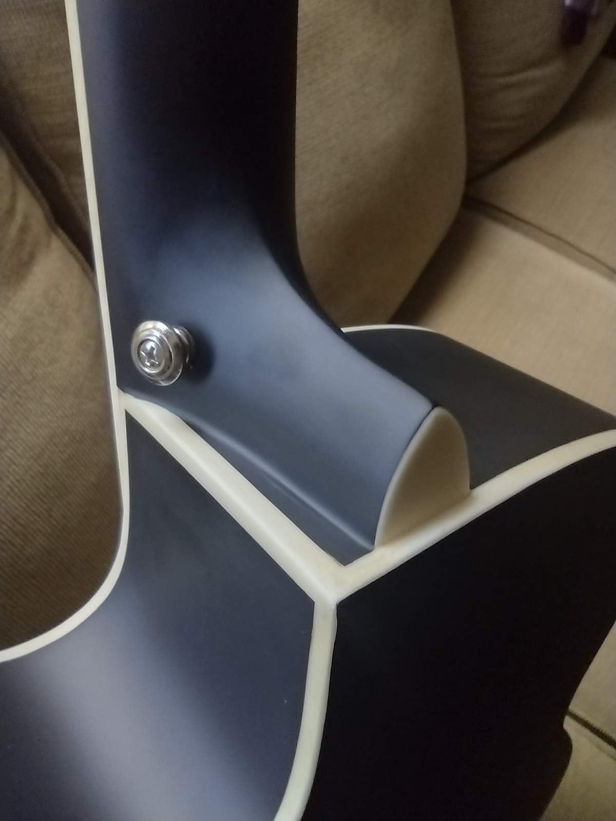 TARIO Fretless 5 String Electric Acoustic Bass, Spruce Top, Mahogany Back & Sides customer photo 2