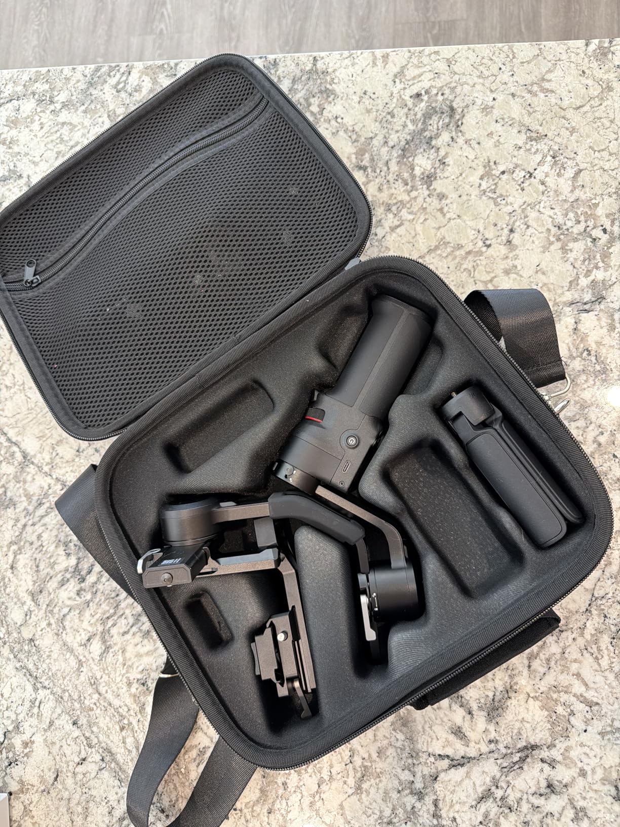 RS 3 Mini Case, Waterproof Storage Shoulder Bag Travel Carrying Case for DJI RS 3 Mini/Creator Combo, 3-Axis Gimbal Lightweight Stabilizer Accessories customer photo 1