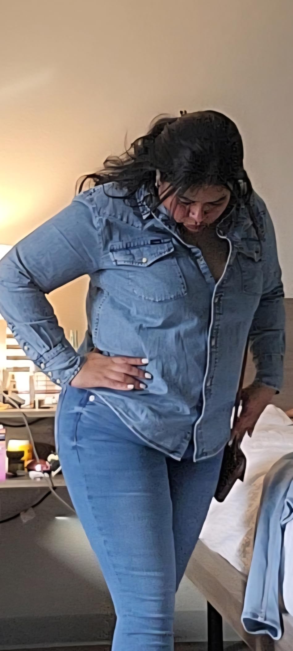 Lee Women's Legendary Slim Fit Western Snap Shirt customer photo 1