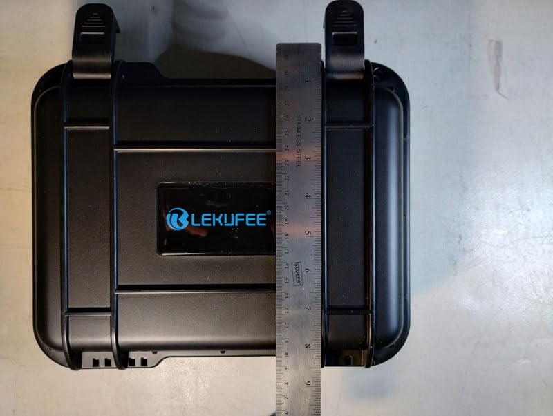 Lekufee Waterproof Hard Case Compatible with Gopro Hero 13/12/11/10/9/8, Mission 1 Pro, LIT Hero, Hero 4K, Media Mod/Gopro Volta/Creator Edition/Action Camera and Accessories (Case Only) customer photo 1