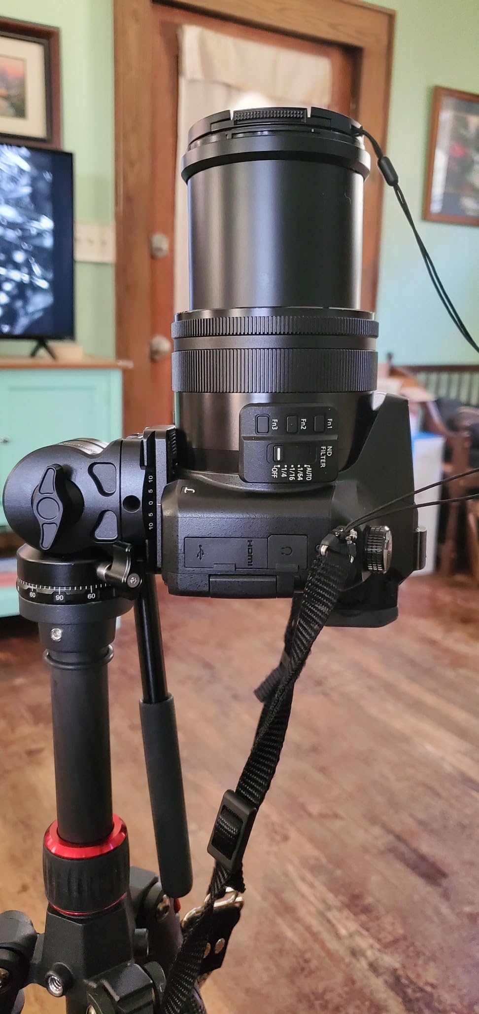 INNOREL F20 Fluid Head, Tripod Pan Tilt Head Mini Pan Metal Camera Video Tripod Head with 2 Arca Swiss Quick Release Plates, Handle, Magic Arm and Phone Clip for Video DSLR Cameras, Max Load 11lb/5kg customer photo 2