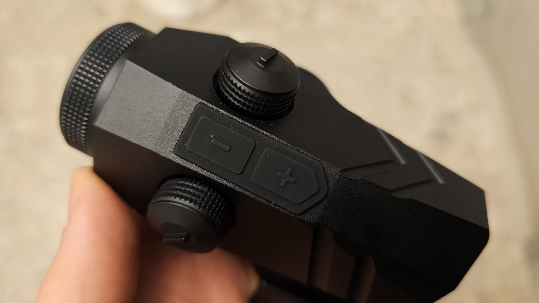 Monstrum Marksman G3 3X Micro Prism Scope | Electronic Button Control | Shake Awake Auto On customer photo 2