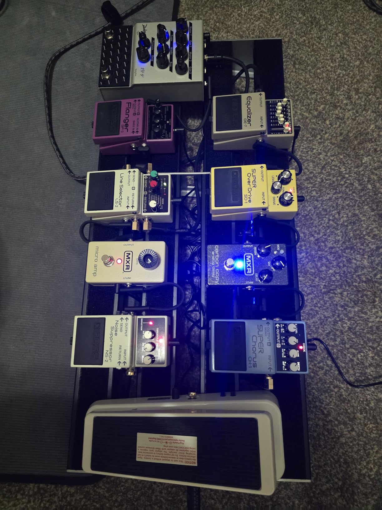 LEKATO Guitar Pedal Power Supply - 12 Port Isolated Power Supply, DC Output 9V/12V/18V, 100mA to 500mA for Effect Pedals customer photo 2