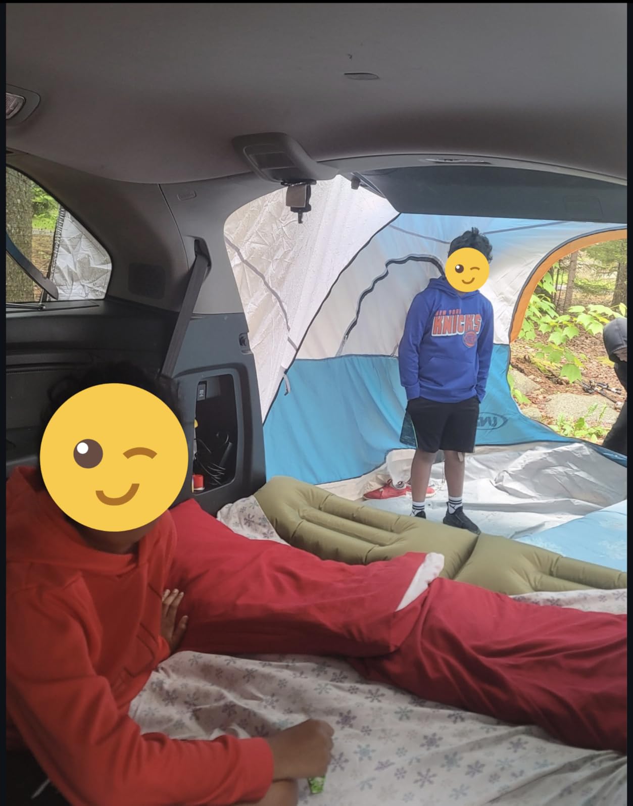UNP SUV Tent for Camping, 6-Person SUV Tailgate Tent - Easy Set Up with Rainfly, 10'x9'x78in(H) customer photo 1