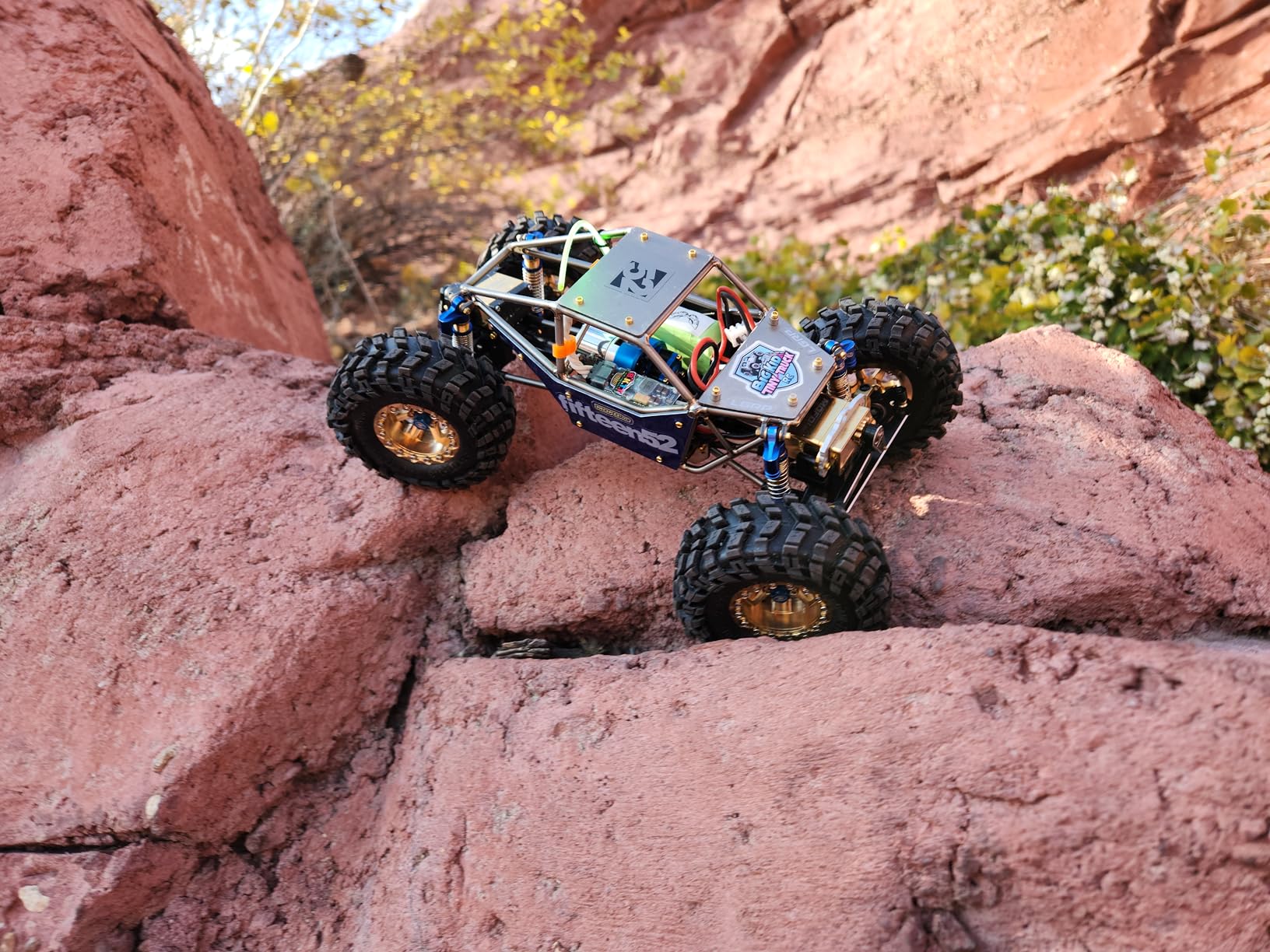 1.0 Tires 64 * 25mm 1.0 Mud Slingers Tires Super Soft Sticky 1.0 Crawler Tyre for RC 1/18 TRX4M 1/24 SCX24 FCX24 Upgrade customer photo 2