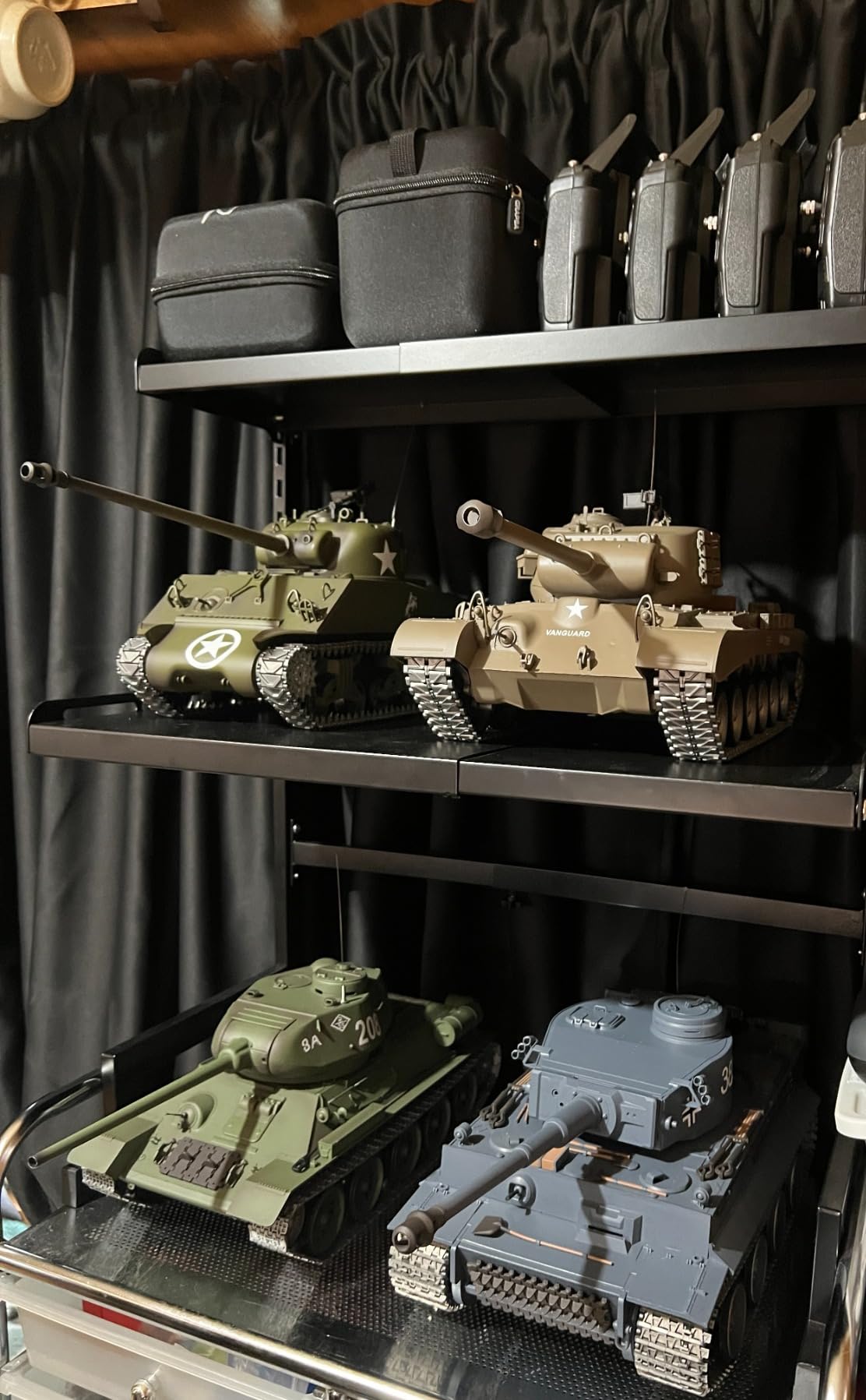 Modified Edition 1/16 Remote Control US M26 Pershing Heavy Tank (Upgraded/Metal Road Wheels & Tracks & Sprocket Wheel & Idle Wheel)(5000mah Nimh Battery)(Steel Gear Gearbox) customer photo 2