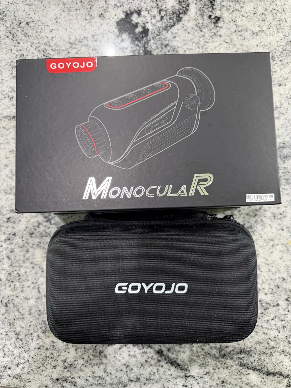 GOYOJO G215 Thermal Imaging Monocular for Hunting, 256x192 (50Hz) Infrared Night Vision Telescope, 15mm Focal Lens Thermal Scopes for Outdoor Night Vision Camera Telescope customer photo 2