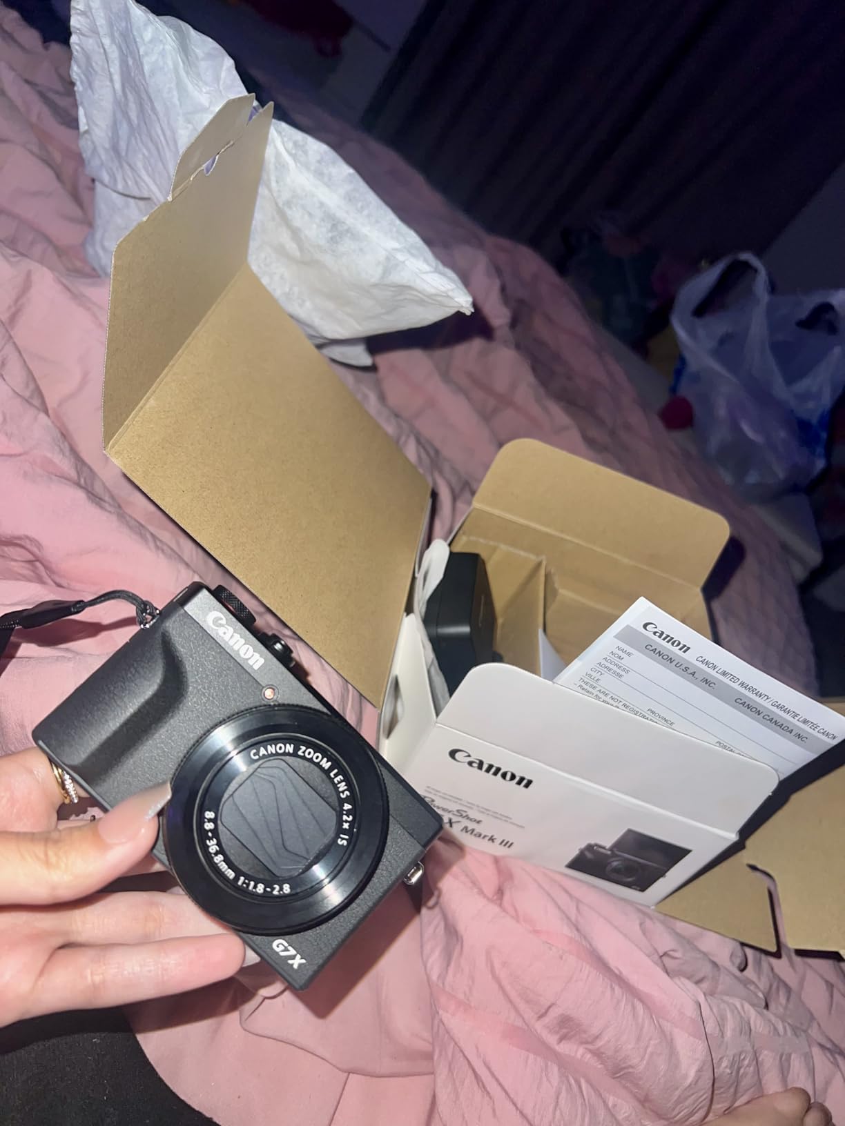 Canon PowerShot G7 X Mark III Digital Camera (Black) customer photo 1