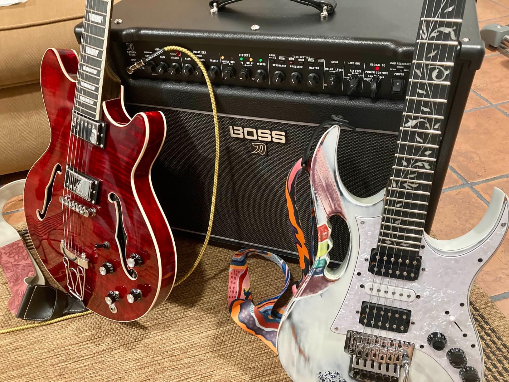 Boss Katana Artist Gen 3 Guitar Amplifier | Flagship 100-Watt Combo Amp | 12-Inch Waza Speaker | Evolved Tube Logic Sound | Sophisticated Tone Tools | Advanced Performance Features customer photo 1