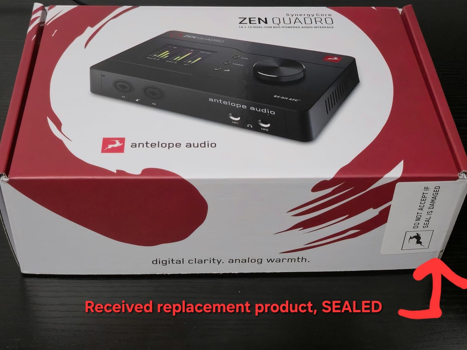 Antelope Audio Zen Quadro USB-C Podcast and Recording Interface customer photo 1