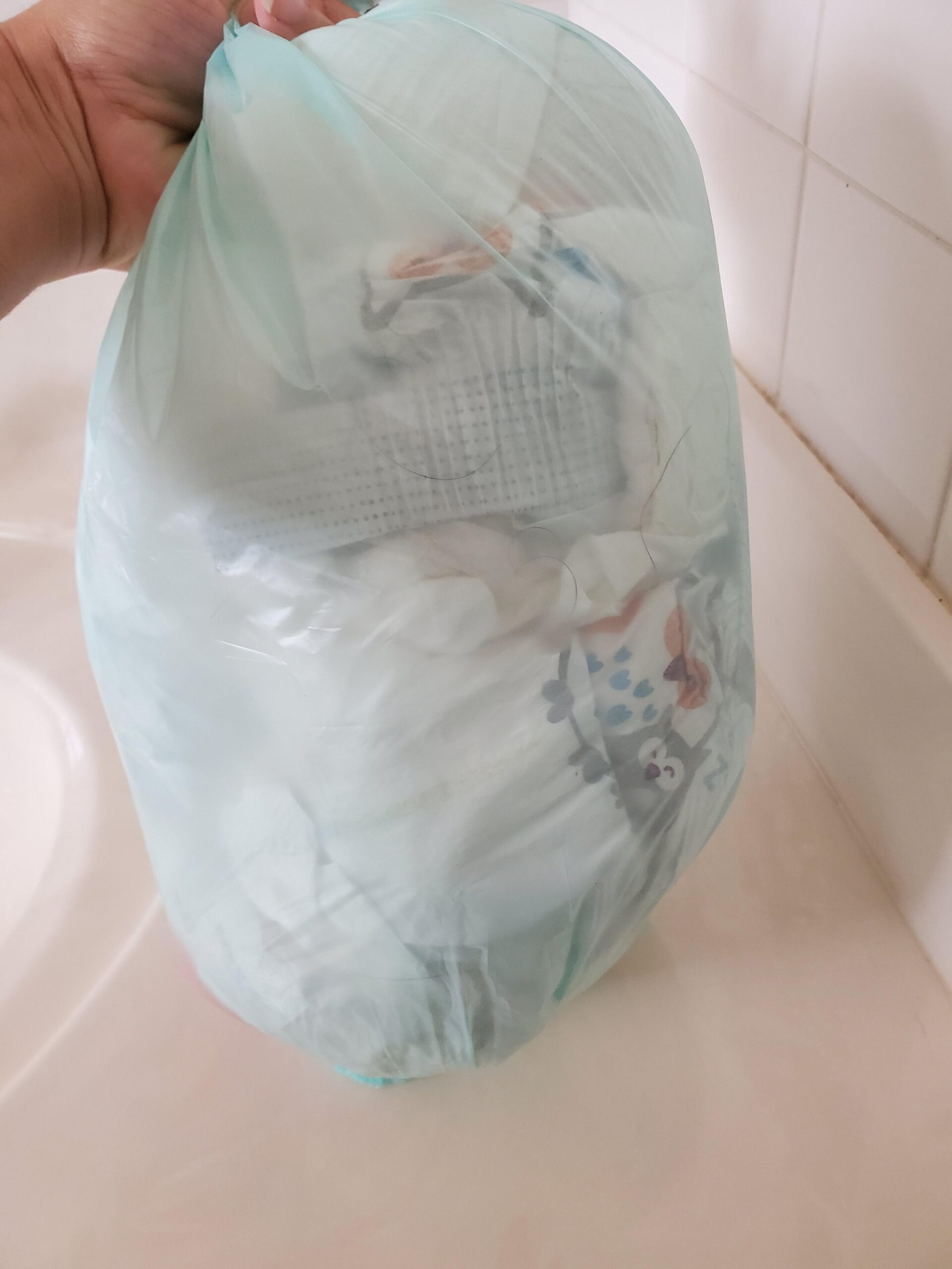 Diaper Dekor EKO MINI Diaper Pail, White, Eco-Friendly Diaper Pail Made with 70% Recycled Materials customer photo 1