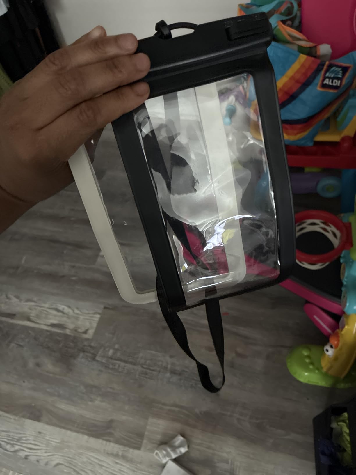 Waterproof Phone Pouch, 2 Pack Black White Phone Waterproof Case, Cell Phone Dry Bag, Protection Level: IP68, Beach Cruise for Apple iPhone, Samsung, and More, Lanyard Included, (Fits Up to 8.3