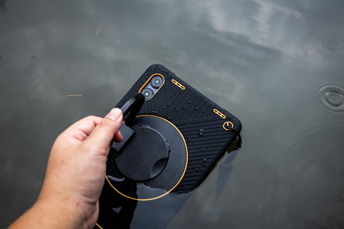 AGM PAD P2 Active Rugged Android 14 Tablet with Case, Waterproof & Drop-Proof, Widevine L1 & GMS Certified, 11