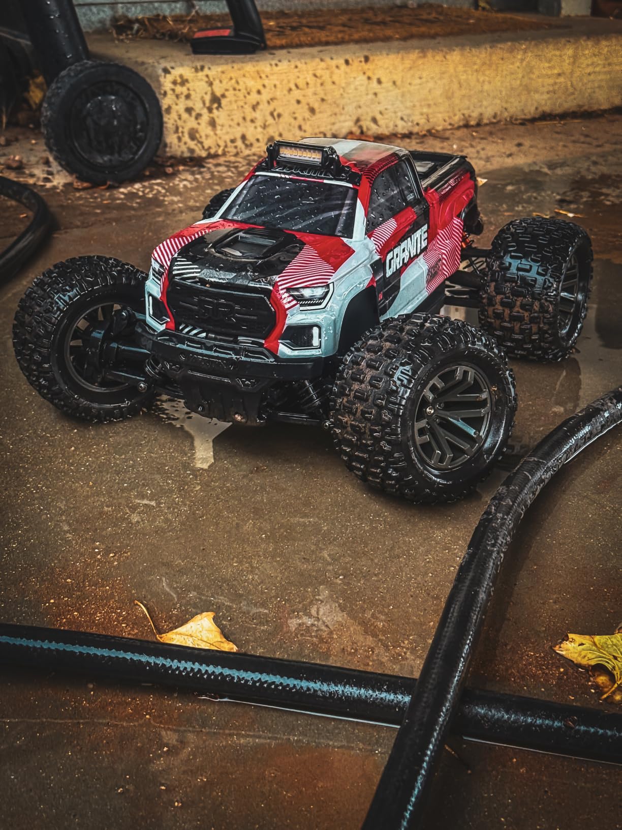 4PCS RC Shock Absorber 1:10 Aluminum Front & Rear Shocks Set | Compatible with Arrma 1/10 Typhon 3S/2S, Granite 4x4, Bigrock, Senton, Replacement for AR330550, AR330551 customer photo 2