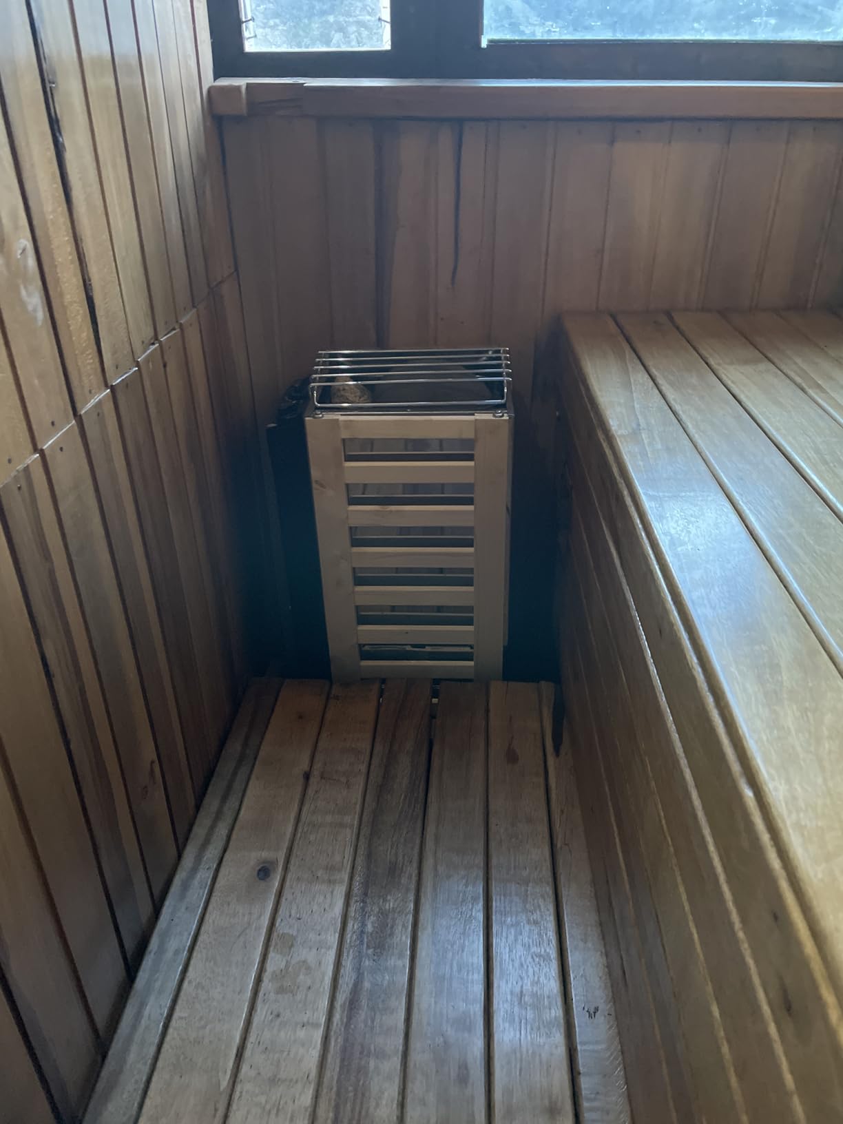 2KW 110V Sauna Heater with Plug, No Need for Wiring, Plug and Play, 100 Cu.Ft. Heated Area, Electric Sauna Heater with 3h Timer and Internal Temperature Control, Suitable for Small Sauna Rooms customer photo 1