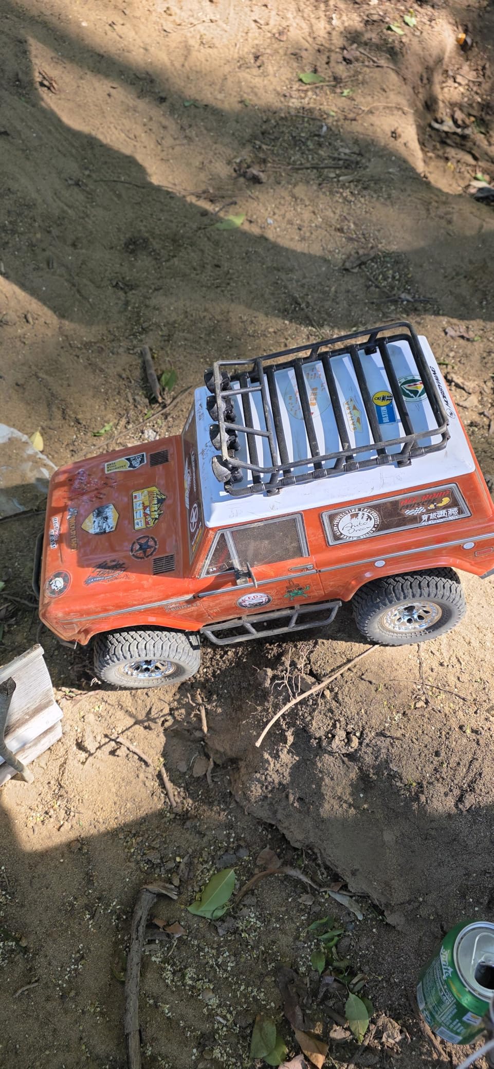RGT RC Crawler 1:10 4wd Off Road Truck Rock Cruiser RC-4 Remote Control Car 4x4 Hobby RC Car Toy 136100V3FD Orange customer photo 1
