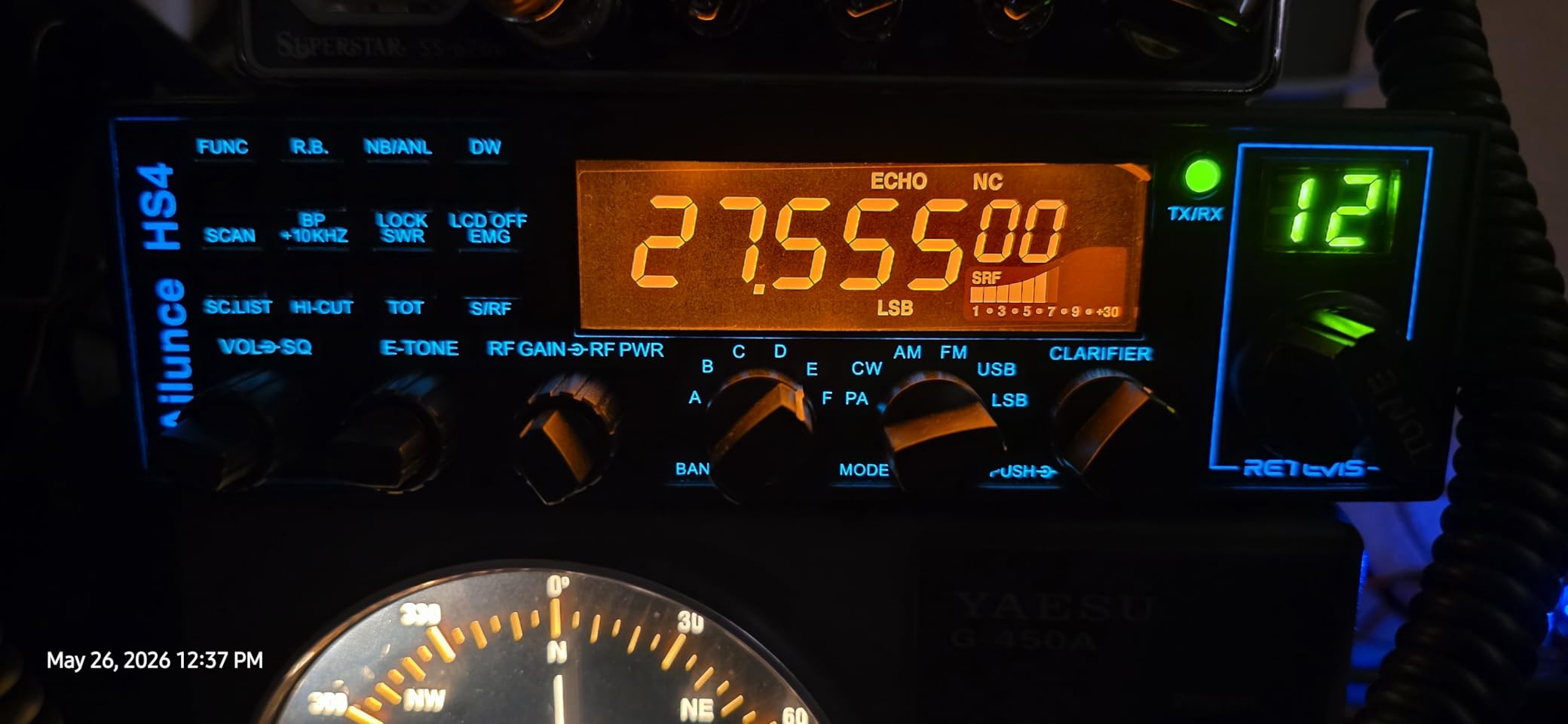Retevis Ailunce HS4 10 Meter Radio SSB CW AM FM PA Ham Radio Base Station - High Power Mobile Transceiver with Noise Reduction, SWR Protection, ASQ customer photo 1