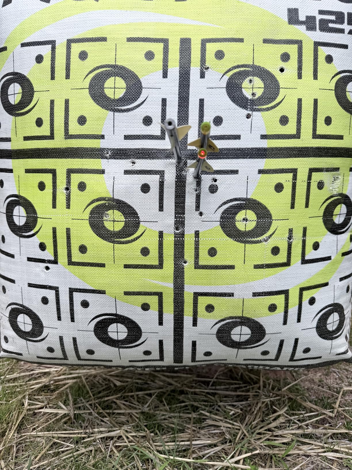 UUQ 1.5-5x32 Crossbow Scope, Circles and Rangefinder Etched Glass Ballistic Reticle Optic, 250-450 FPS Red Green Illuminated, Compact Crossbow Scope for Hunting with 20mm Scope Rings customer photo 1