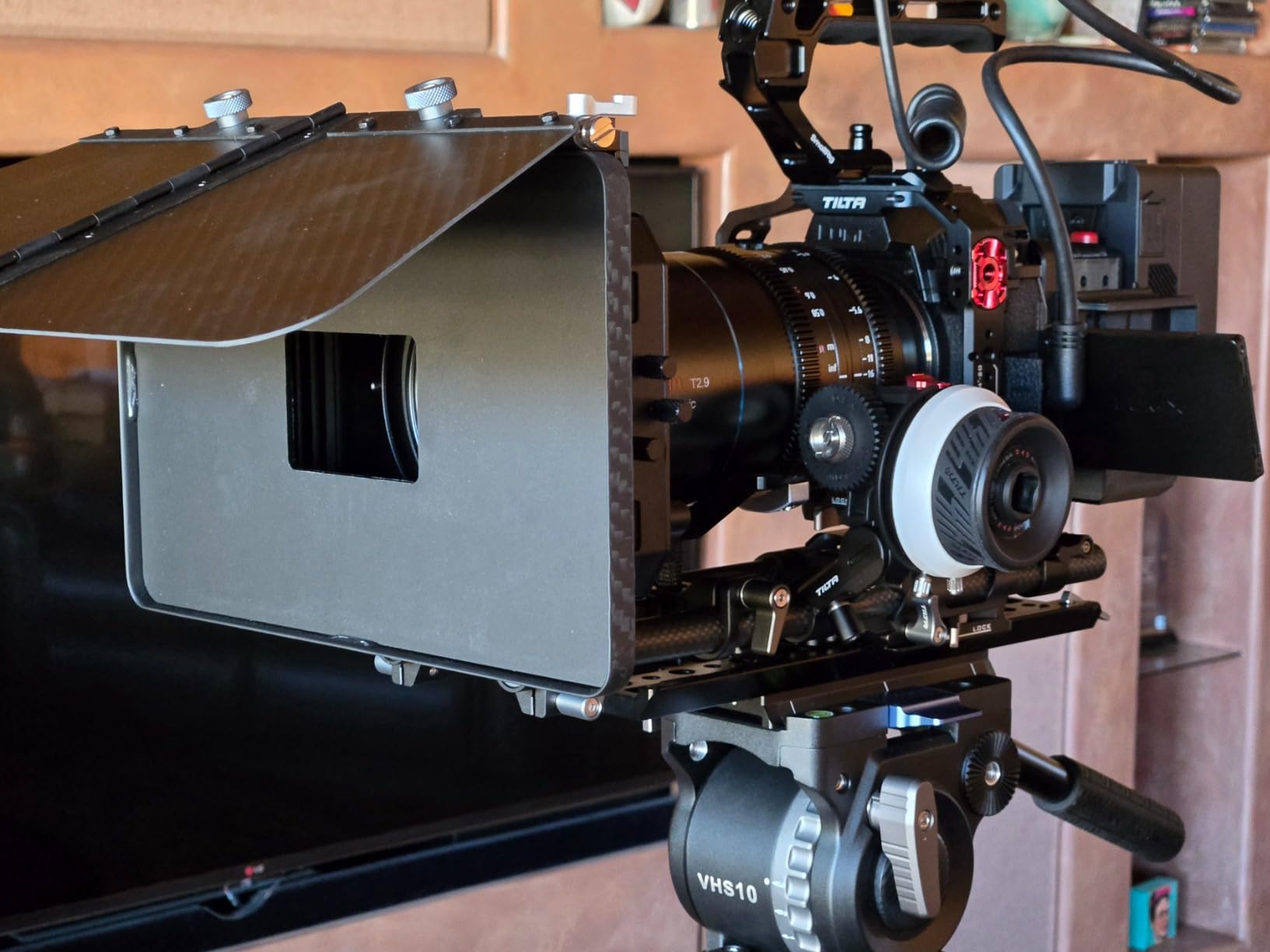 SIRUI SQ75+VHS10 Carbon Fiber Tripod, 71.7