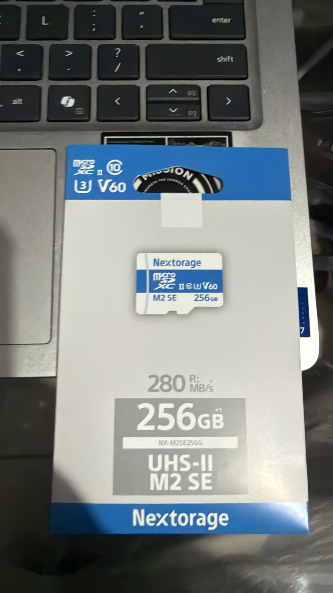 Nextorage Japan 256GB Micro SD Card UHS-II V60 Nikon, GoPro, Olympus, Insta360 4K Video Smartphone Drones Action Camera Max Read Speed 280MB/s Max Write Speed 190MB/s NX-M2SE256G Memory Card customer photo 1