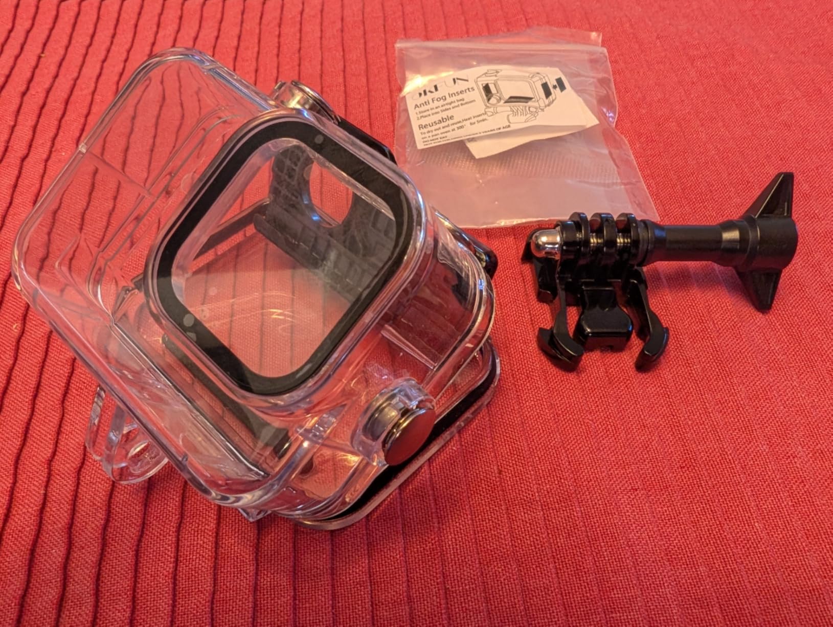 Waterproof Housing Case for Go Pro Hero 13/12/11/10/9 Black, Protective Underwater Dive Case Shell with Quick Release Buckle Mount for Hero13/12/11/10/9 Black Action Camera Accessories customer photo 2