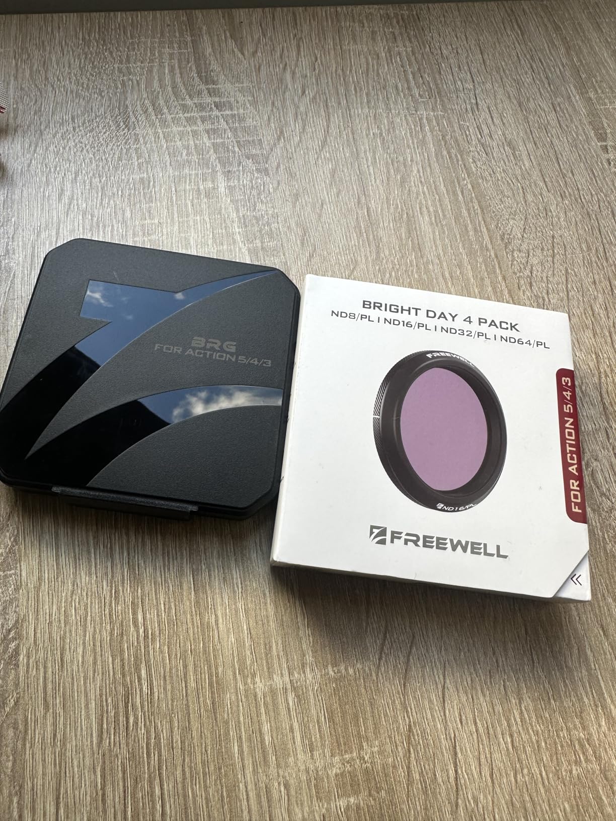 Freewell ND/PL Filter Set for Osmo Action 5 Pro/Action 4/3 /Xtra Edge Pro | ND8/PL, ND16/PL, ND32/PL, ND64/PL hybrid polarising ND filters for glare reduction customer photo 2
