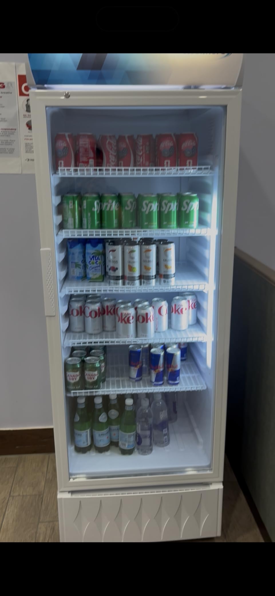 Koolmore 18 in. 3.2 Cu. Ft. Beverage Refrigerator Merchandiser with Stainless Steel Trim and Touch Panel For Soda, Beer or Wine Perfect for Use in a Commercial or Home Setting, ETL Listed (KM-BR32SS) customer photo 1
