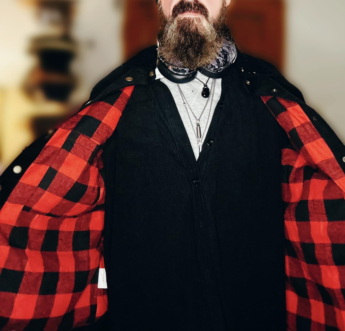ZENTHACE Men's Corduroy Shirts Jacket with Full Flannel Lined, Snap Button Down Vintage Fall Outerwear Coat, 100% Cotton customer photo 2