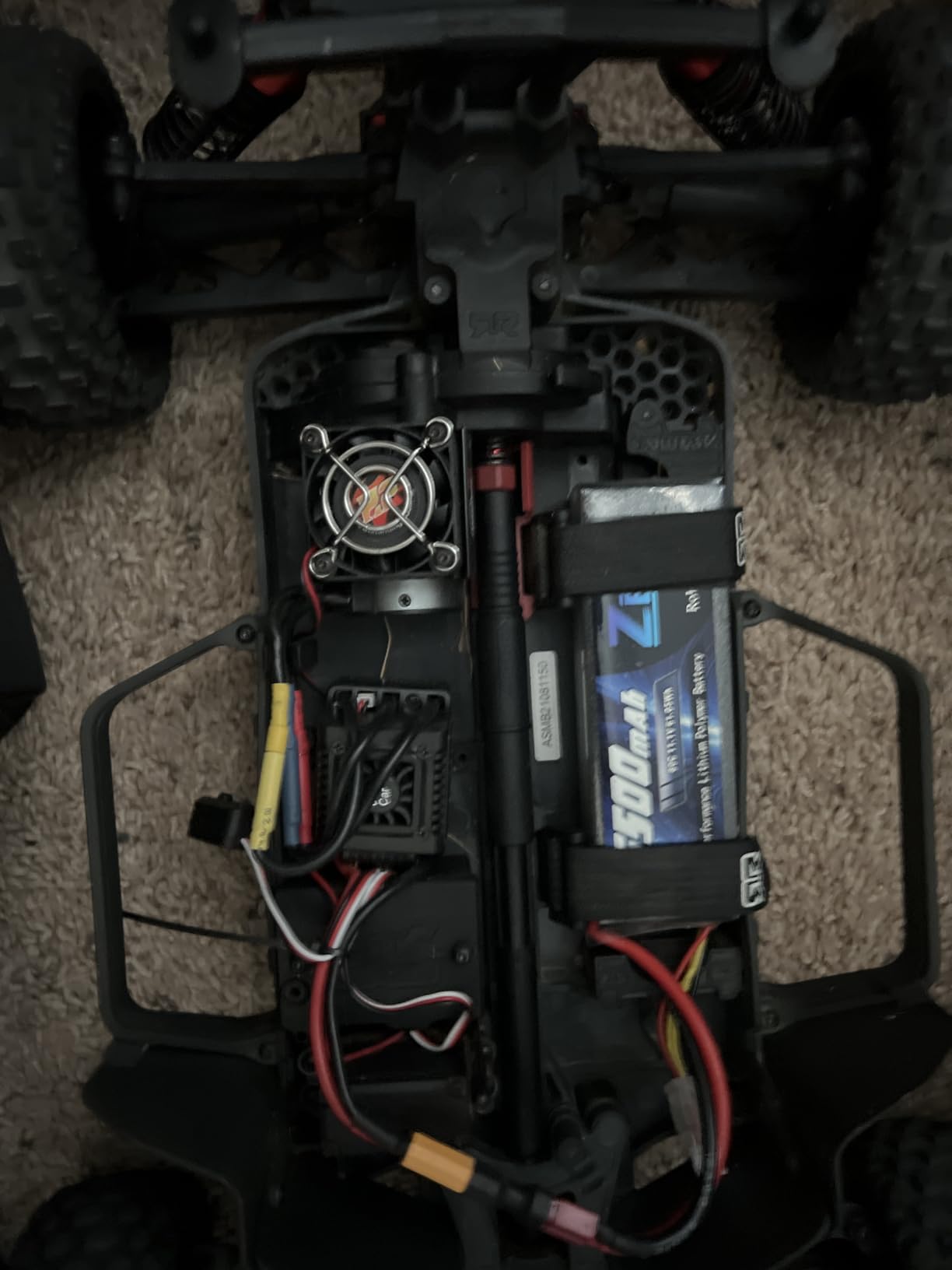 Waterproof S3650 4300KV Brushless Motor with 60A Brushless ESC Electric Speed Controller Combo Set with Heatsink and Programming Card for 1/10 Remote Control Car Truck, Black customer photo 1