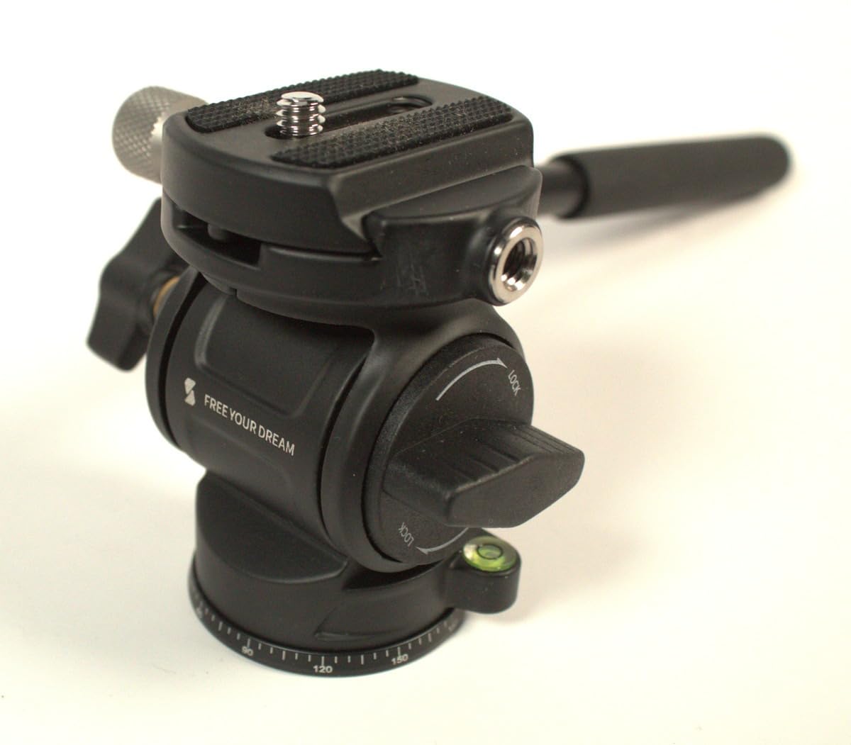 SmallRig CH3 Video Head, Tripod Fluid Head Pan Tilt Head with Quick Release Plate for Arca Swiss, Support 360 Degree Swivel and 90 Degree / -70 Degree Tilt, Max Load 3kg / 6.6lb for Cameras, DSLR- 4936 customer photo 2