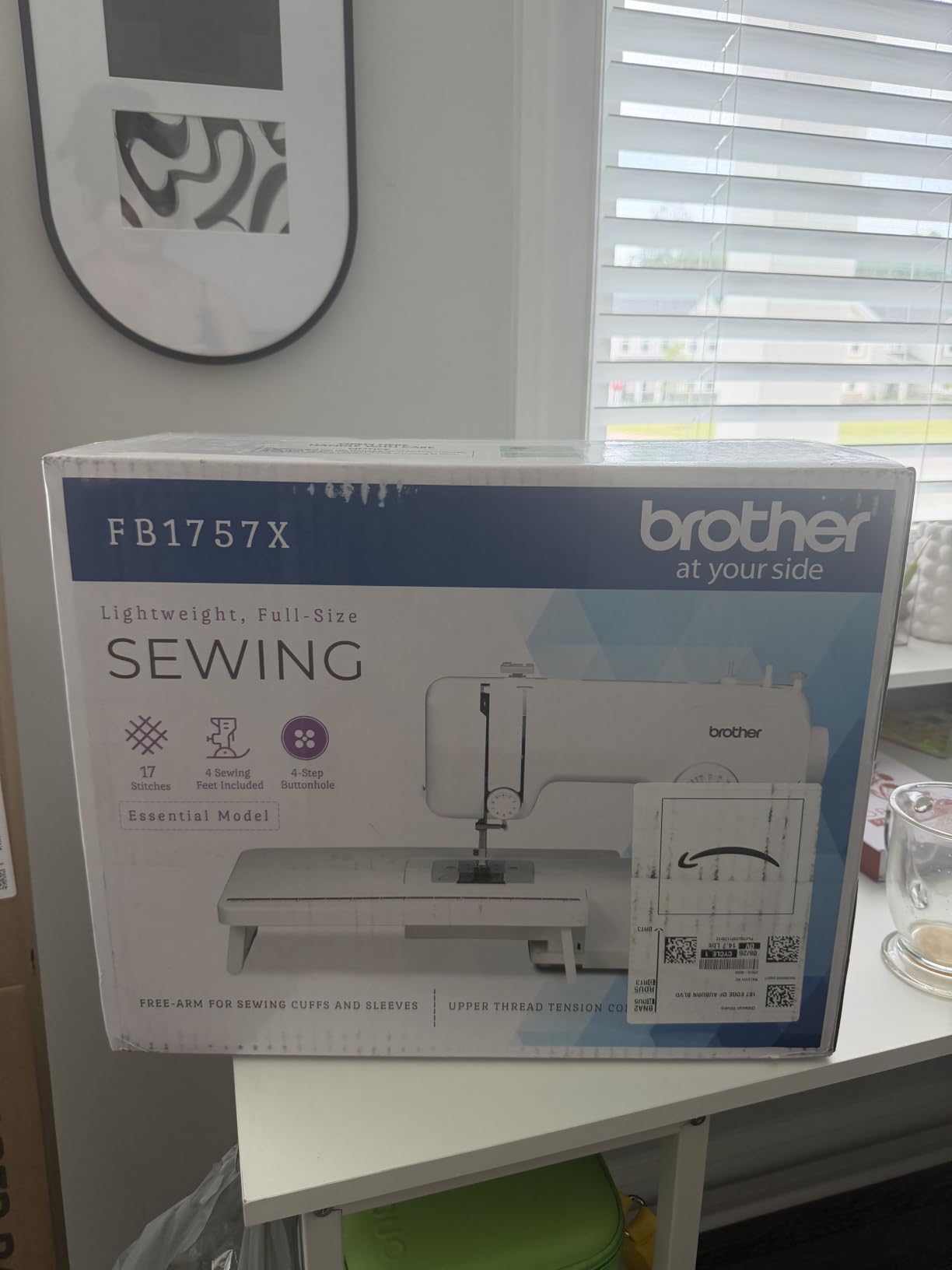 Brother FB1757X Mechanical Sewing Machine customer photo 1