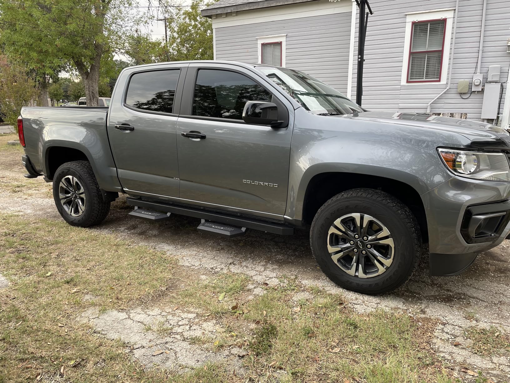 KYX Running Boards for 2005-2023 Tacoma Double Cab Pickup Truck, 5 inches Side Steps Nerf Bars Truck Step Rails customer photo 2