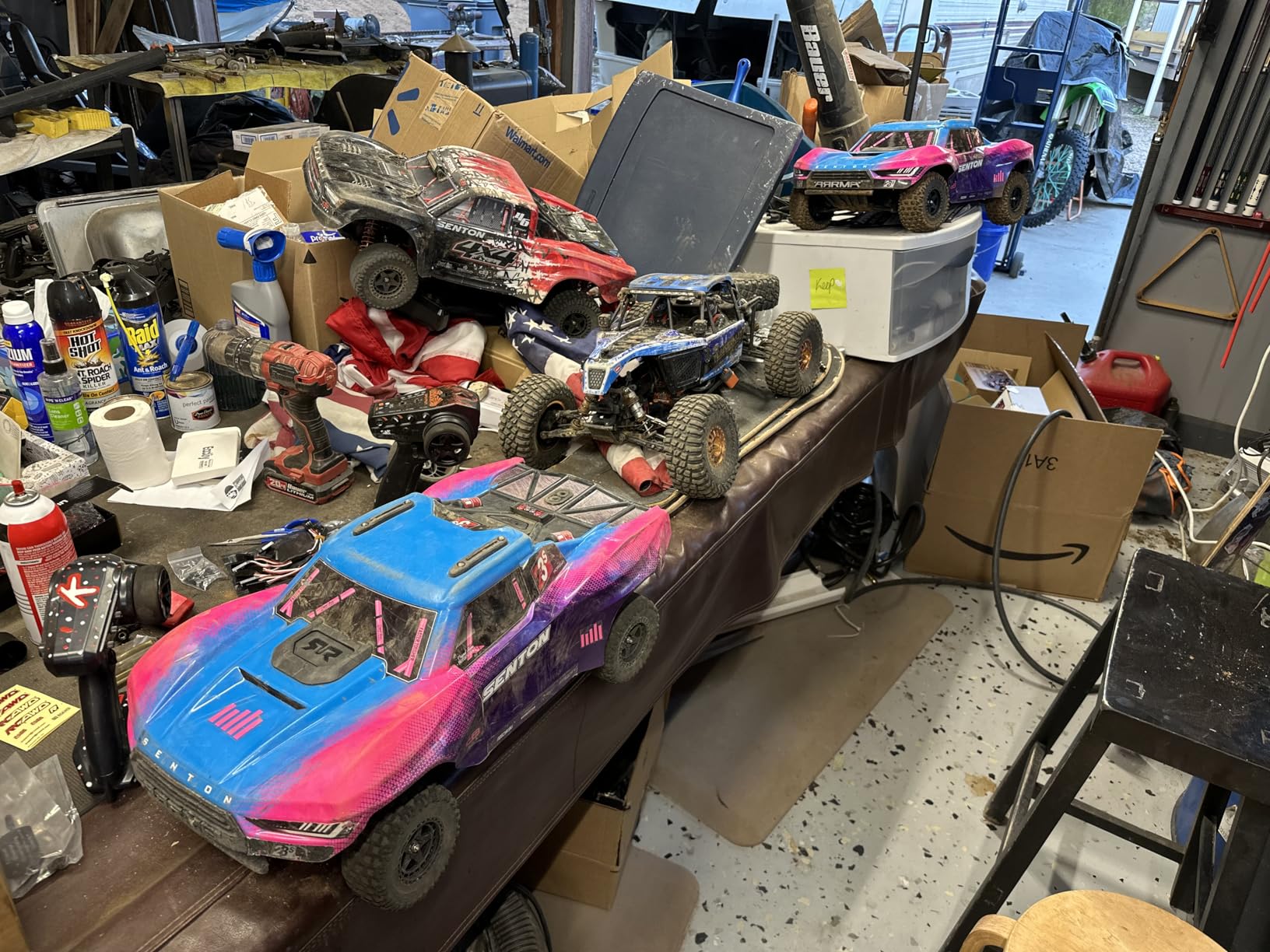 ARRMA RC Truck 1/10 SENTON 4X4 223S BLX BRUSHLESS Short Course Truck RTR (Battery and Charger Not Included) with DSC, RED, ARA4303V4T2 customer photo 2